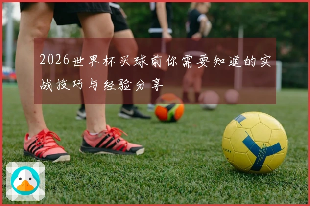 2026世界杯买球前你需要知道的实战技巧与经验分享